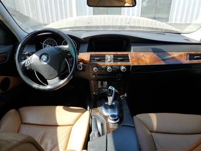 WBANV13598CZ53267 - 2008 BMW 5 SERIES XI GREEN photo 8