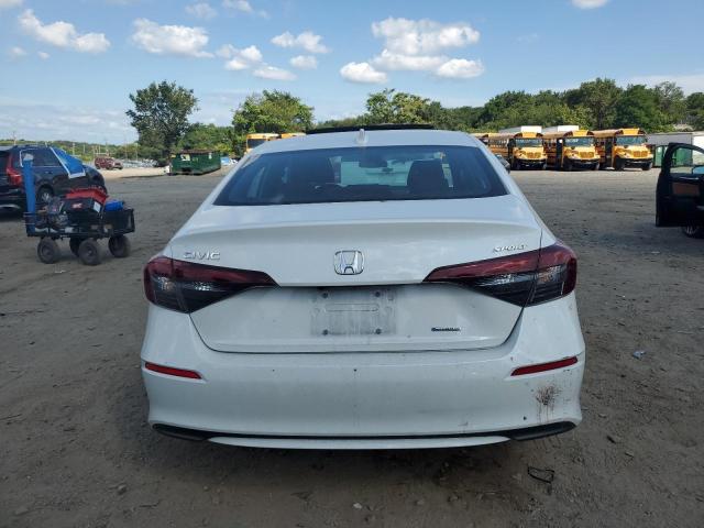 2HGFE4F88SH332526 - 2025 HONDA CIVIC SPORT WHITE photo 6