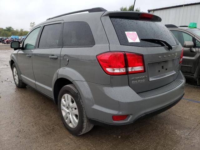 3C4PDCBB8KT873021 - 2019 DODGE JOURNEY SE GRAY photo 2