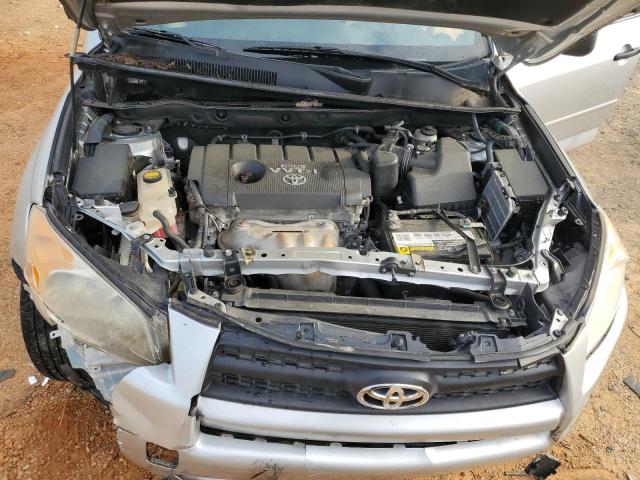 2T3ZF4DV4AW035463 - 2010 TOYOTA RAV4 SILVER photo 12