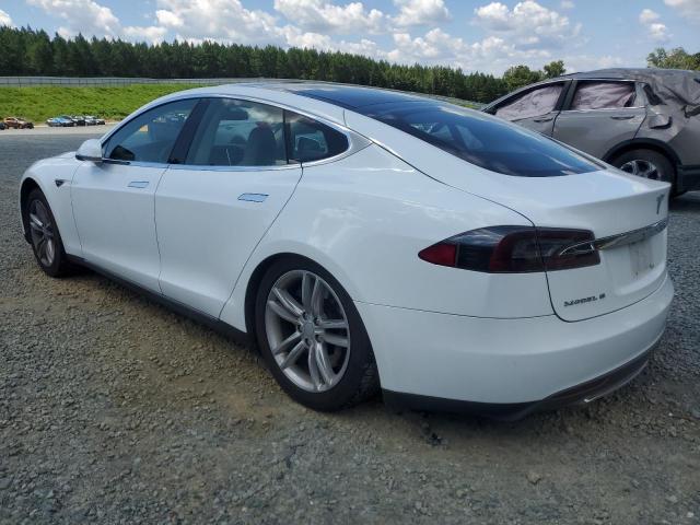 5YJSA1CN5DFP04320 - 2013 TESLA MODEL S WHITE photo 2