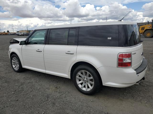 2FMHK6CC1ABD01992 - 2010 FORD FLEX SEL WHITE photo 2