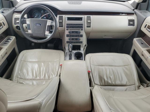2FMHK6CC1ABD01992 - 2010 FORD FLEX SEL WHITE photo 8