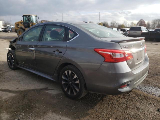 3N1CB7AP9HY207356 - 2017 NISSAN SENTRA SR TURBO GRAY photo 2