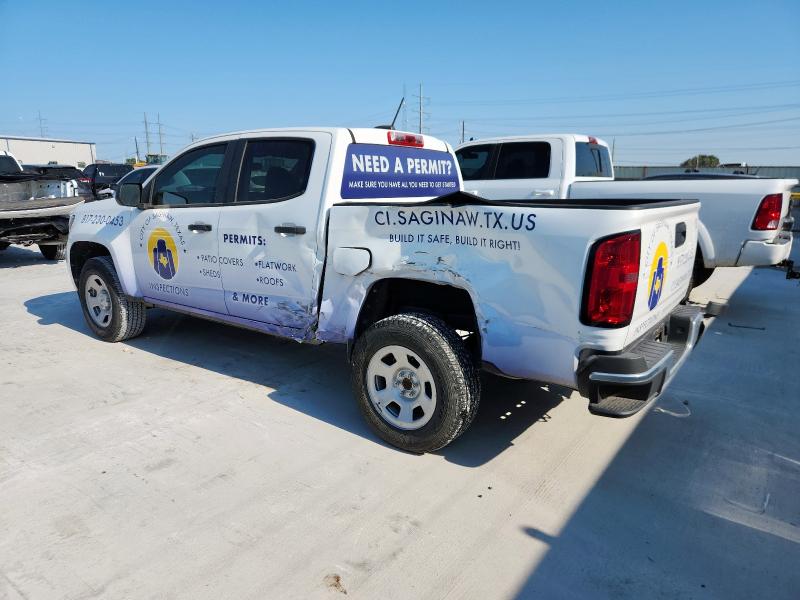 1GCGSBEA2N1109924 - 2022 CHEVROLET COLORADO WHITE photo 2