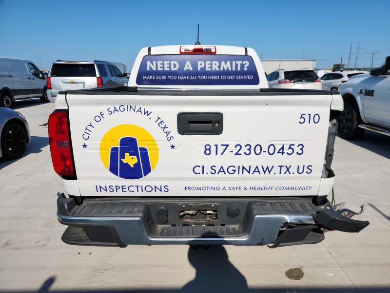 1GCGSBEA2N1109924 - 2022 CHEVROLET COLORADO WHITE photo 6