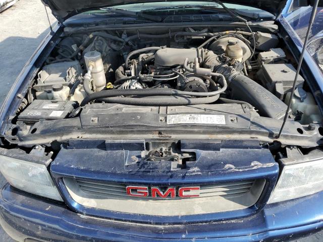 1GTDT19W218235167 - 2001 GMC SONOMA BLUE photo 11