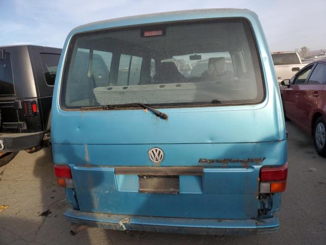 WV2MD0705PH002352 - 1993 VOLKSWAGEN EUROVAN MV BLUE photo 6