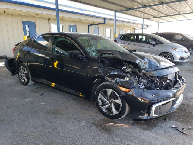 19XFC2F64LE001284 - 2020 HONDA CIVIC LX BLACK photo 4
