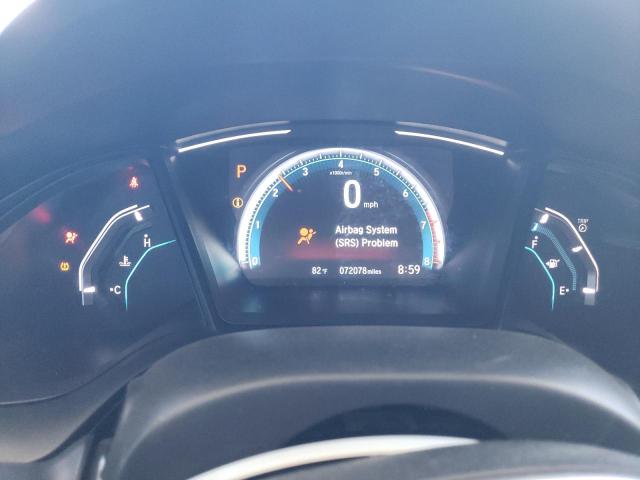 19XFC2F64LE001284 - 2020 HONDA CIVIC LX BLACK photo 9