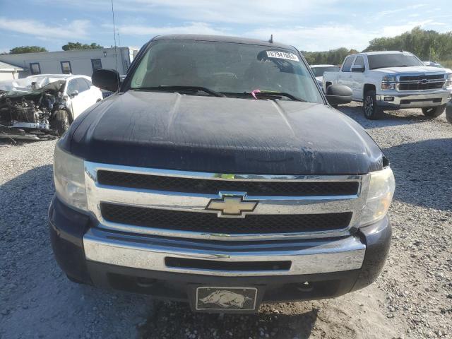 1GCSKSE35AZ123484 - 2010 CHEVROLET SILVERADO K1500 LT BLUE photo 5