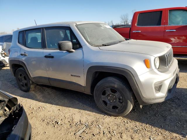 ZACNJBAB6KPK55776 - 2019 JEEP RENEGADE SPORT SILVER photo 4