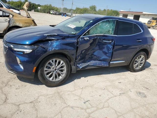 LRBAZLR40ND061395 - 2022 BUICK ENVISION PREFERRED BLUE photo 1