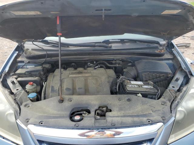 5FNRL38716B070277 - 2006 HONDA ODYSSEY EXL BLUE photo 12