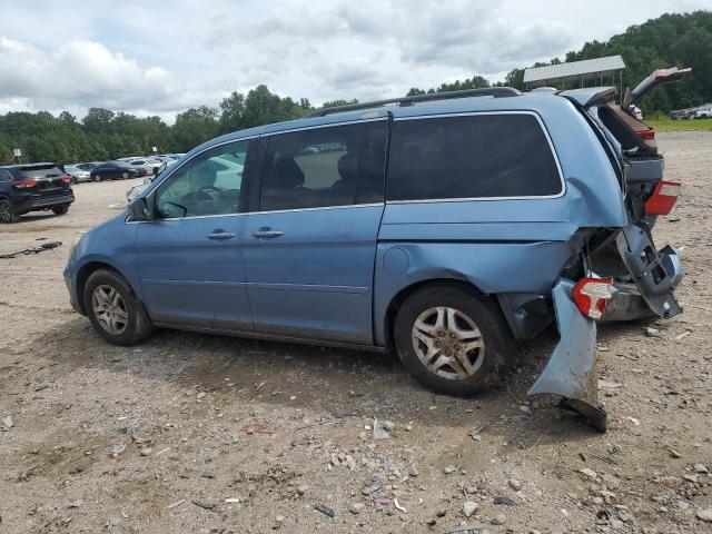 5FNRL38716B070277 - 2006 HONDA ODYSSEY EXL BLUE photo 2