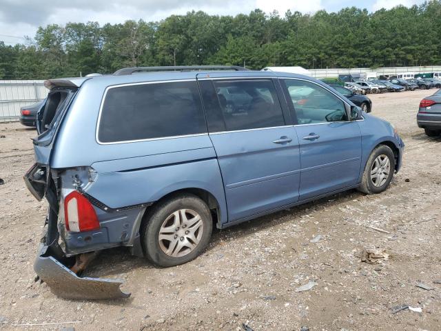 5FNRL38716B070277 - 2006 HONDA ODYSSEY EXL BLUE photo 3