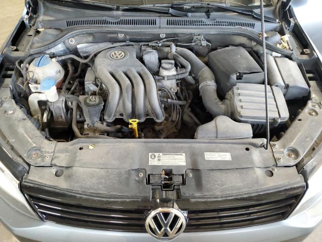 3VW1K7AJ4EM380752 - 2014 VOLKSWAGEN JETTA BASE 灰色 照片 11