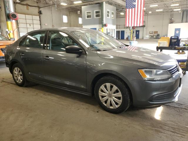 3VW1K7AJ4EM380752 - 2014 VOLKSWAGEN JETTA BASE 灰色 照片 4