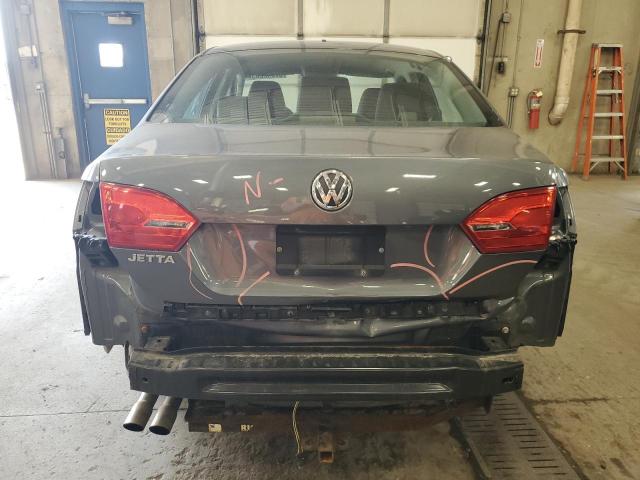 3VW1K7AJ4EM380752 - 2014 VOLKSWAGEN JETTA BASE 灰色 照片 6