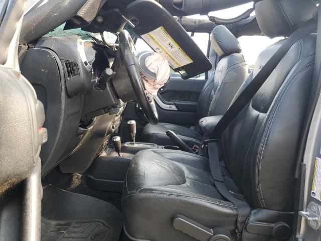 1C4HJWEG9GL231433 - 2016 JEEP WRANGLER U SAHARA 银色 照片 7