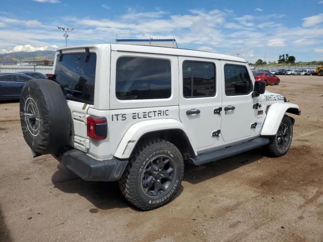 1C4JJXP63MW864273 - 2021 JEEP WRANGLER U SAHARA 4XE WHITE photo 3