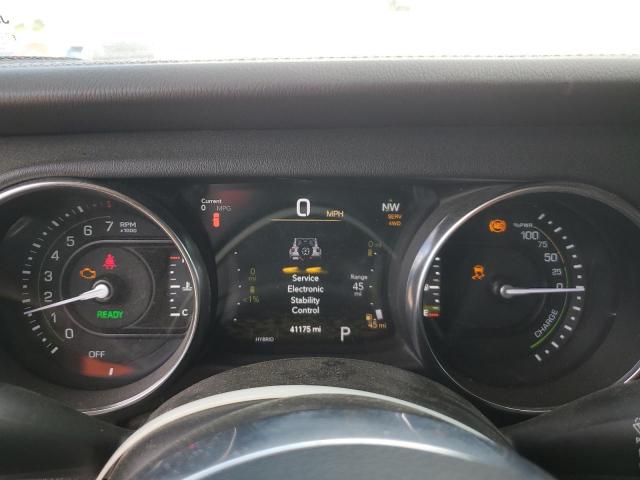 1C4JJXP63MW864273 - 2021 JEEP WRANGLER U SAHARA 4XE WHITE photo 9