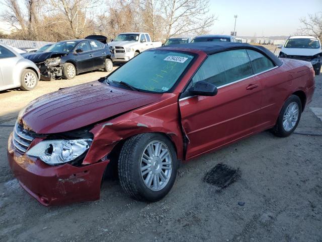 1C3LC45K08N118431 - 2008 CHRYSLER SEBRING BURGUNDY photo 1