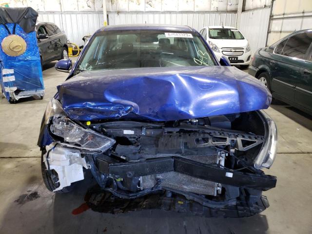 3KPC24A69ME138313 - 2021 HYUNDAI ACCENT SE BLUE photo 5