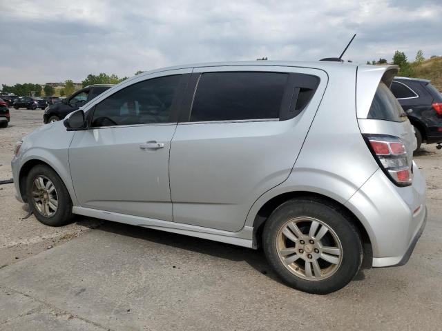 1G1JD6SB1K4128200 - 2019 CHEVROLET SONIC LT SILVER photo 2