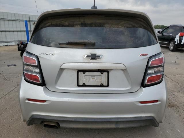 1G1JD6SB1K4128200 - 2019 CHEVROLET SONIC LT SILVER photo 6