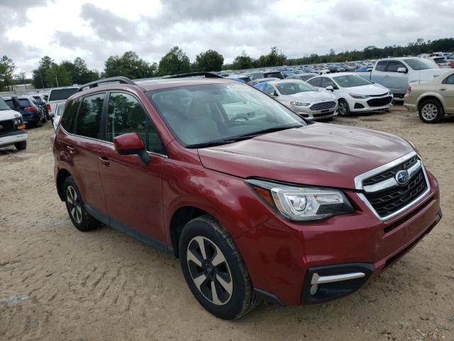 JF2SJARC4JH439666 - 2018 SUBARU FORESTER 2.5I LIMITED BURGUNDY photo 4