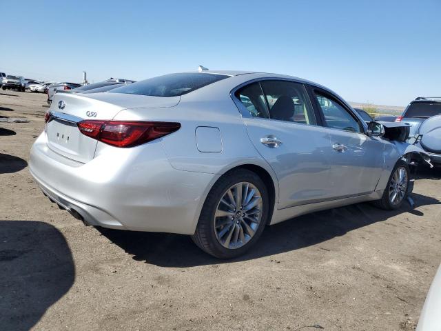 JN1EV7AR1KM559097 - 2019 INFINITI Q50 LUXE SILVER photo 3