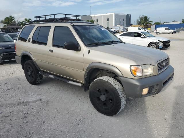 JN8DR09X11W576142 - 2001 NISSAN PATHFINDER LE GOLD photo 4