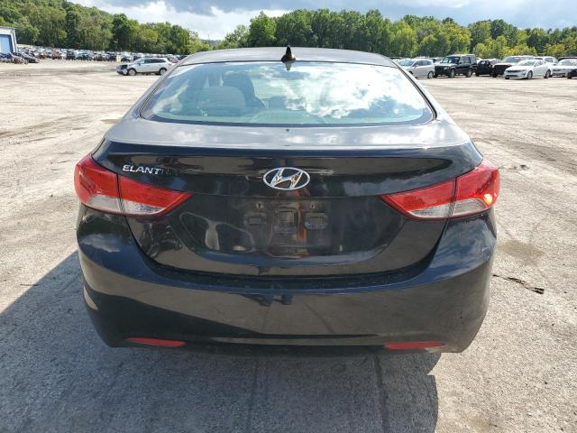 5NPDH4AE7BH042764 - 2011 HYUNDAI ELANTRA GLS BLACK photo 6