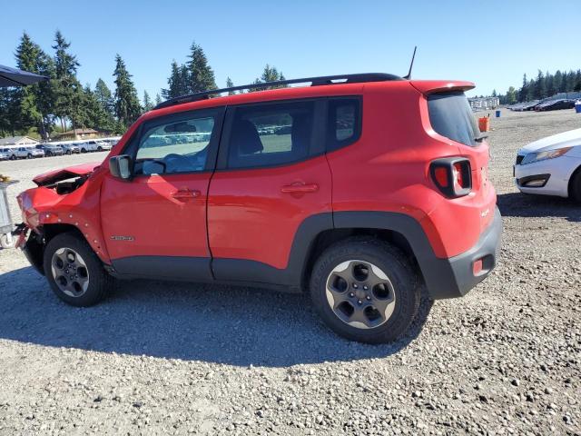 ZACCJBAB7JPH21885 - 2018 JEEP RENEGADE SPORT Қызыл фото 2