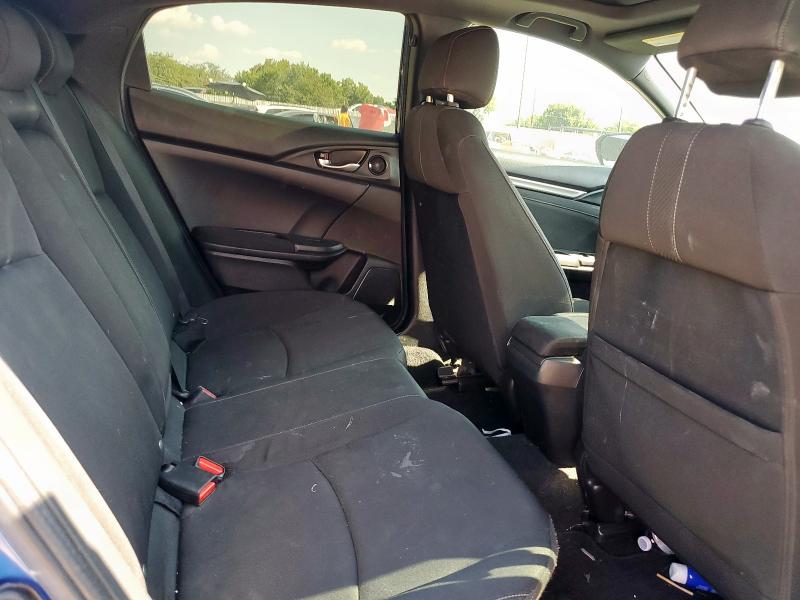 SHHFK7H51JU224859 - 2018 HONDA CIVIC EX Blau Foto 10