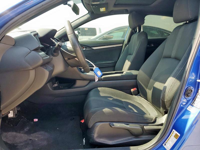 SHHFK7H51JU224859 - 2018 HONDA CIVIC EX Blau Foto 7