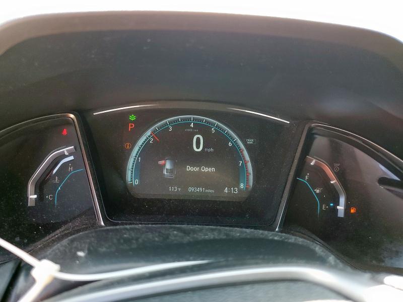 SHHFK7H51JU224859 - 2018 HONDA CIVIC EX Blau Foto 9