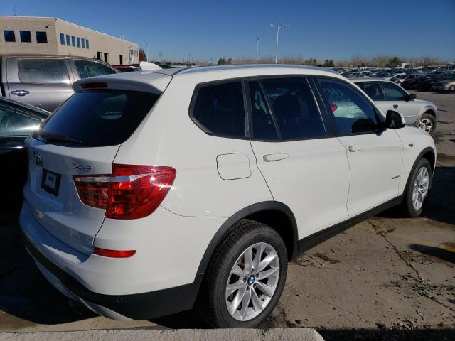 5UXWX9C31H0W68271 - 2017 BMW X3 XDRIVE28I WHITE photo 3