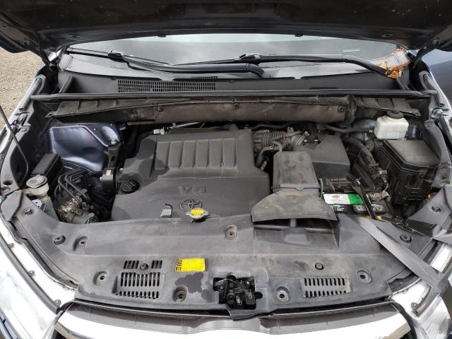 5TDJKRFH0FS156402 - 2015 TOYOTA HIGHLANDER XLE Mavi foto 12