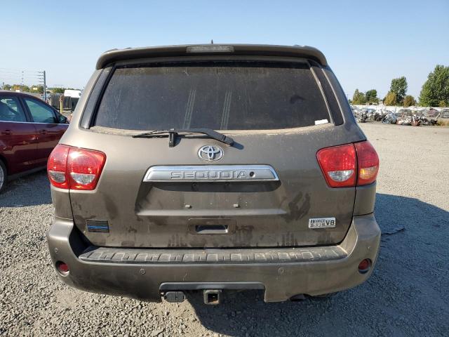 5TDJY5G10BS045576 - 2011 TOYOTA SEQUOIA LIMITED BROWN photo 6