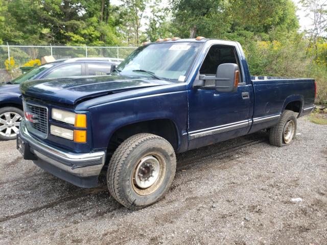 1GTHK34F1YF504465 - 2000 GMC SIERRA K3500 BLUE photo 1