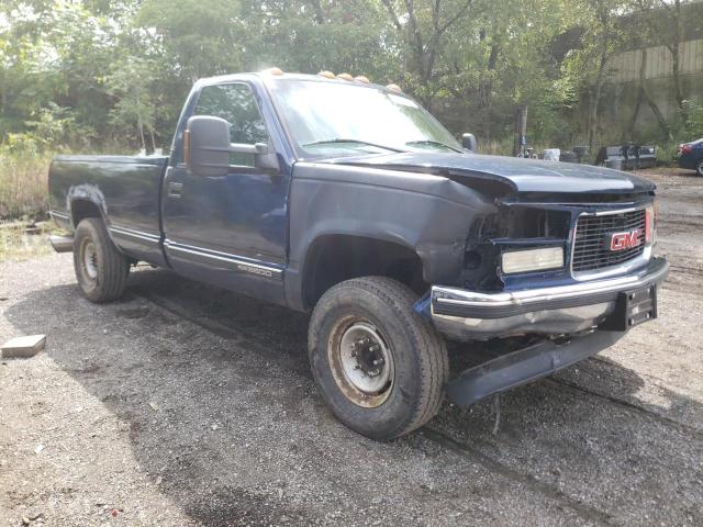 1GTHK34F1YF504465 - 2000 GMC SIERRA K3500 BLUE photo 4