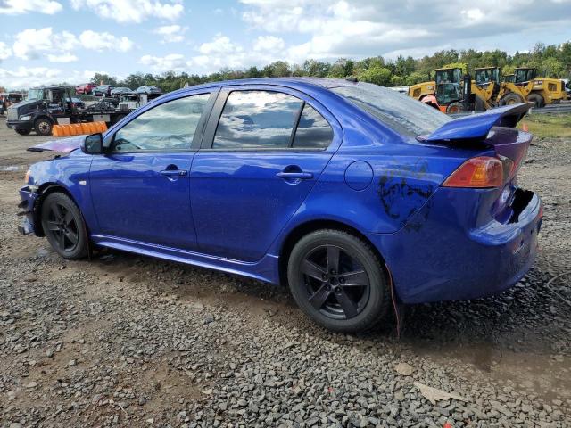 JA3AU86U98U031414 - 2008 MITSUBISHI LANCER GTS BLUE photo 2