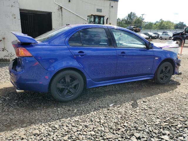 JA3AU86U98U031414 - 2008 MITSUBISHI LANCER GTS BLUE photo 3