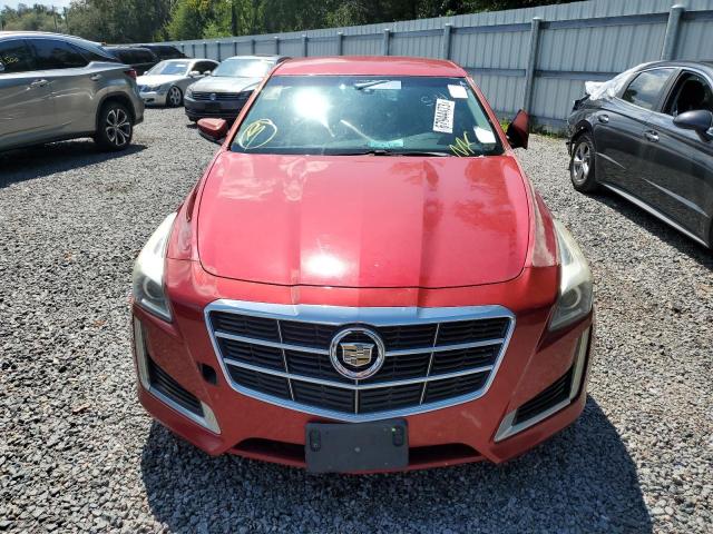 1G6AP5SX2E0125602 - 2014 CADILLAC CTS RED photo 5