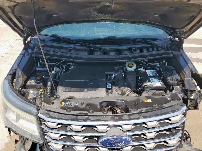1FM5K7D89GGC34563 - 2016 FORD EXPLORER XLT Սև լուսանկար 12