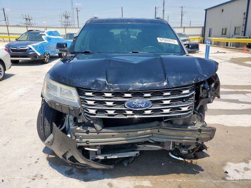 1FM5K7D89GGC34563 - 2016 FORD EXPLORER XLT Սև լուսանկար 5