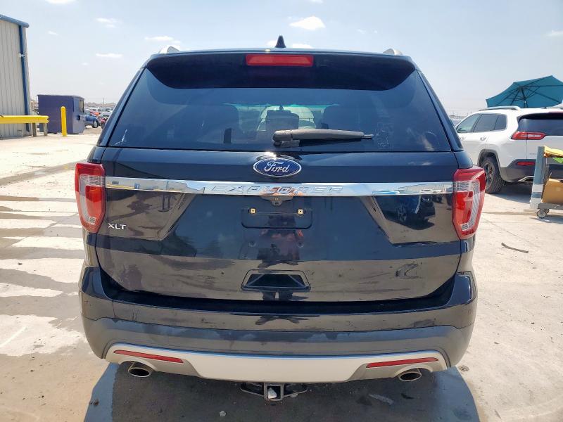 1FM5K7D89GGC34563 - 2016 FORD EXPLORER XLT Սև լուսանկար 6