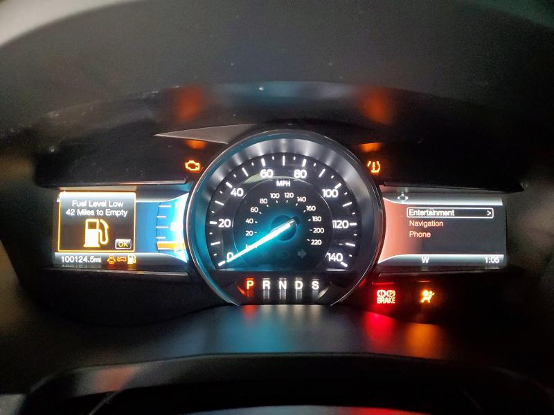 1FM5K7D89GGC34563 - 2016 FORD EXPLORER XLT Սև լուսանկար 9